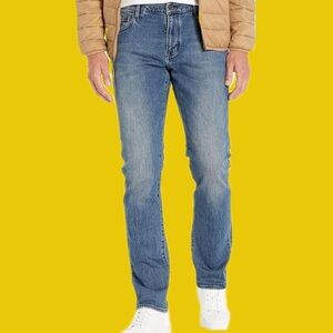 John Varvatos Blue 701 Regular Straight Leg Jeans Size 28